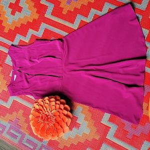 Dressbarn fuschia dress sz 8